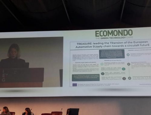 TREASURE was presented in ECOMONDO tradefair